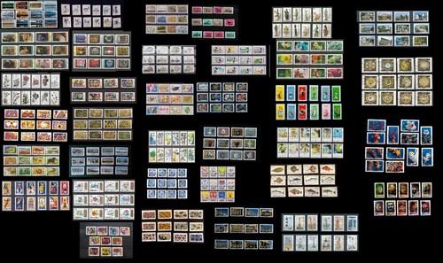 Série timbres français - série,