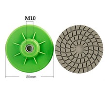 2PCS 80mm Disques de ponçage