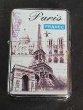 Briquet metal paris france - metal,