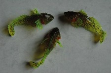 3 leurres souples Orka Gobio