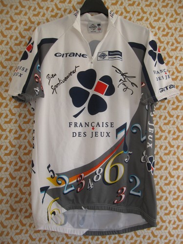 Maillot cycliste fdj gitane - maillot,