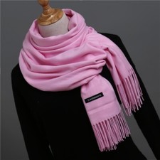 Echarpe rose en 100 %
