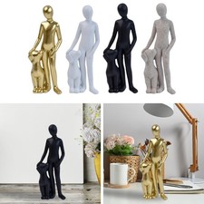 Figurine en résine homme et