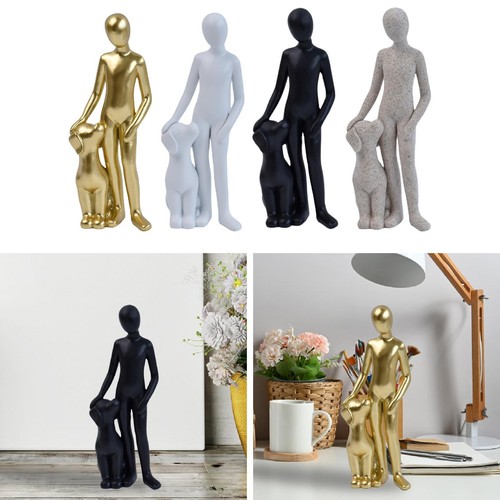 Figurine résine homme - résine, et