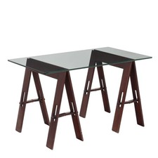 Table Vintage Bois Cristal