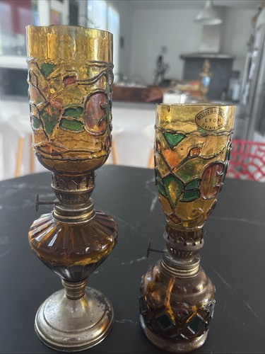 Anciennes lampes pétrole - lampes, a