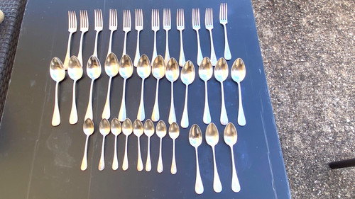 Ancien service couvert metal - ancien,