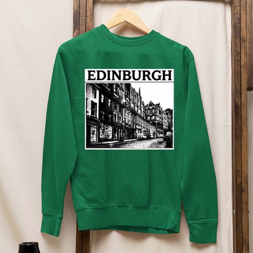 Sweatshirt imprimé edinburgh - sweatshirt,