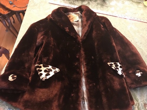 Beautiful vintage brown fur - beautiful,