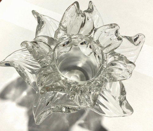 Bobeche fleur verre de - fleur,