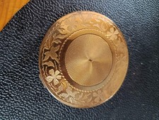 Poudrier vintage années 70