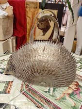 BRACCIALINI-Tema RICCIO/HERISSON/HEDGEHOG-authentique sac à main en cuir - RARE