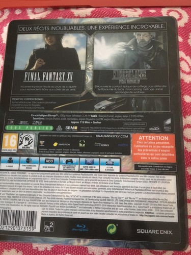 Final fantasy 15édition - final,