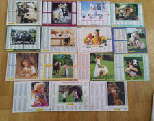 Lot de 15 Calendriers La Poste