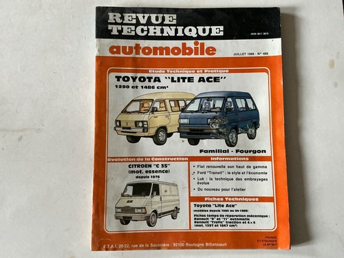 Rta revue technique - technique, automobile