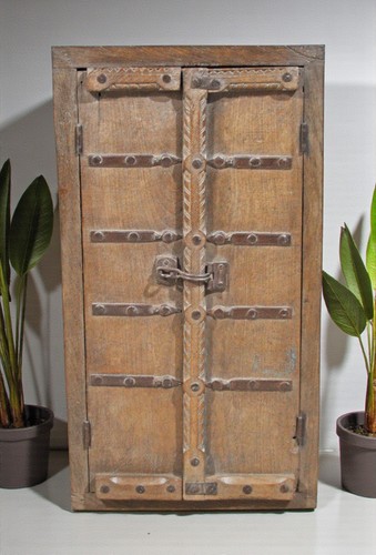 Ancien bois mural - ancien, en