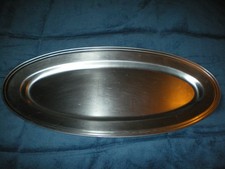 Grand plat inox de la - un,