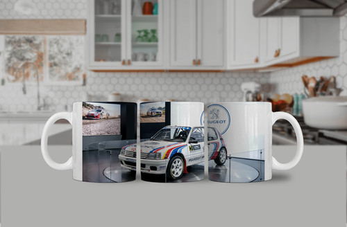 Mug peugeot 205 rally maxi - peugeot,