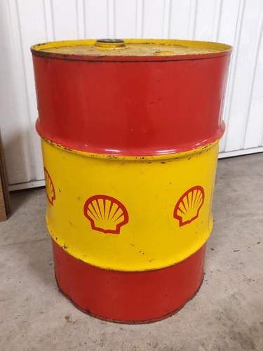 Ancien bidon shell litres - ancien,