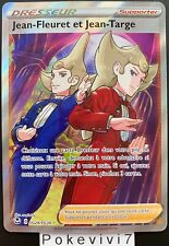 Carte Pokemon JEAN-FLEURET ET JEAN-TARGE TG28/TG30 Full Art FA EB12 FR NEUF