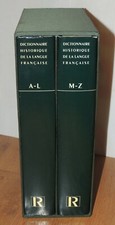 Dictionnaire historique de la langue française. - Complet en 2 volumes in-4°.