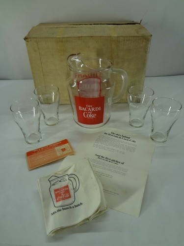 Vintage glass pitcher - glass, and