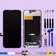 Ecran Complet iPhone 13 LCD Vitre Tactile Compatible Châssis Kit outils
