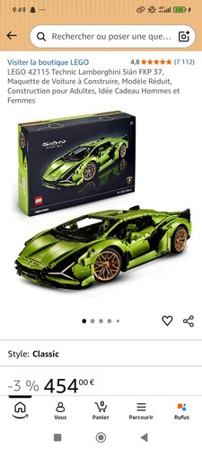 Lego lamborghini - lego,