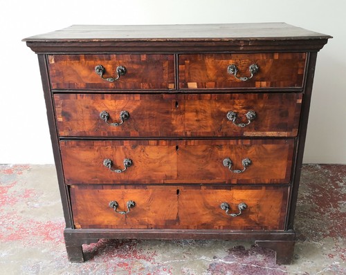 Commode anglaise bois racine - commode, anglaise.