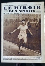Miroir des Sports 16/9/1930; Cortège à New-York pour Costes et Bellonte, Paris N