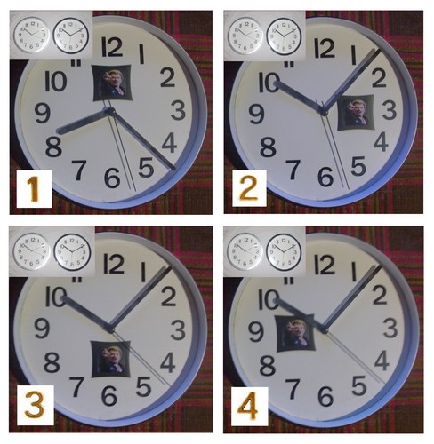 Pendules johnny hallyday - pendules,