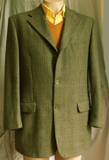 N° 102:  VESTE  blazer HOMME laine carreaux   taille 50 Armand Thiery