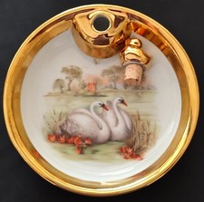 Assiette Chauffante Bébé a Bouillie en Porcelaine