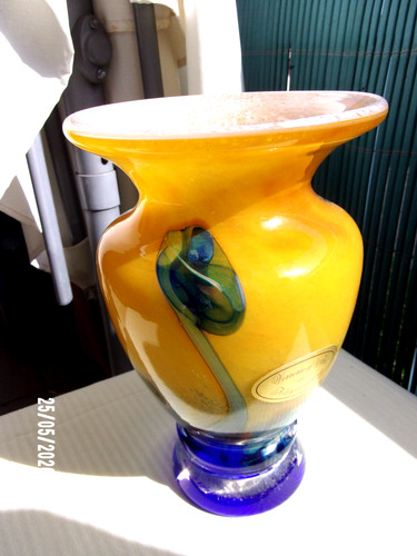 Vase pâte verre - vase, en