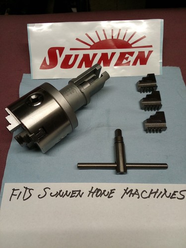 Three jaw chuck for - all, sunnen