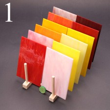 12x DIY Iridescent Verre