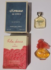 2 Miniatures parfums  GRES 