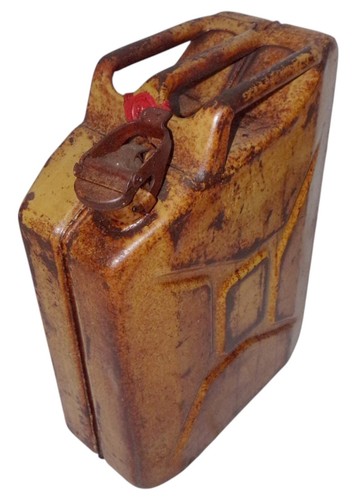 Jerrycan daté 1943 jaune - , avec