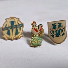 Lot 3 Pins Pin's Olympique De