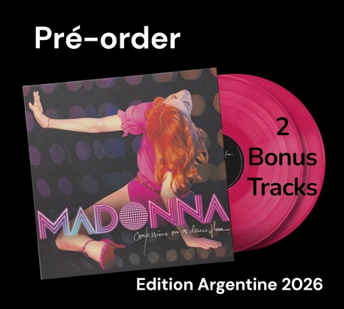 Vinyles tours madonna - vinyles, bonus
