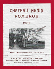 91 90 Etiquette BORDEAUX