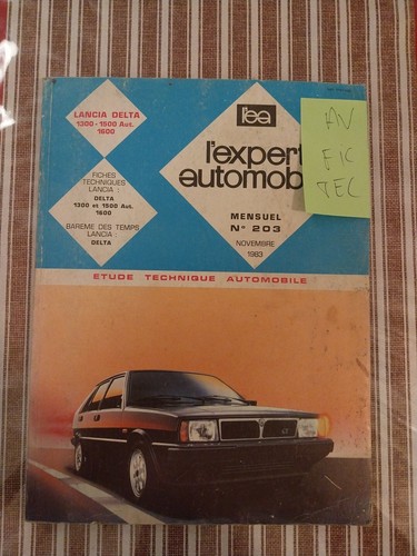 Revue technique lancia - lancia, delta