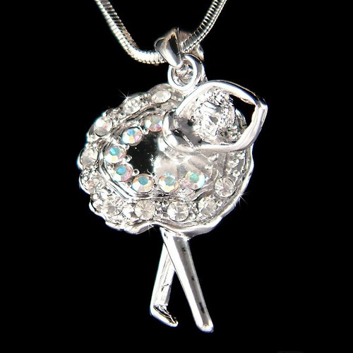 Pendentif ballerina cristal - pendentif,