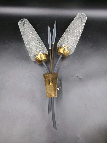 Applique roseaux circa 1950 - roseaux,