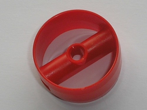 Lego red cylinder 4x4x1 3 - lego, 2/3