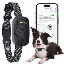 Collier GPS pour Chiens Dog Tracker GPS+WiFi+LBS Localisation Globale en Dire...