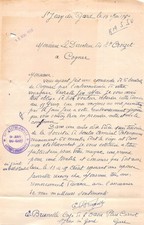 1950 A SAINT JEAN DU GARD - M. LE DIRECTEUR DES ETS CROIZET A COGNAC