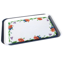 Plateau de service vintage en mélaminé Villeroy & Boch modèle Amapola