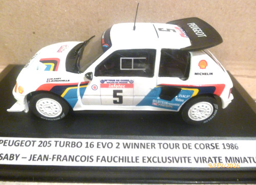 Peugeot 205 t16 evo tour - t16,