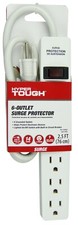 Hyper Tough 6 Outlets 2.5ft